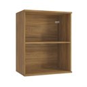 Ver imagem 3 de Armário Aéreo Celeste Kappesberg 100% Mdf 1 Porta Nogueira 60cm
