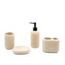 Ver imagem 4 de Porta sabonete líquido de resina oval areia - Oikos