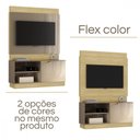 Ver imagem 2 de Estante Bali para Tv 50 Polegadas Flex Wood Madeirado e Reflecta