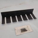 Ver imagem 5 de Suporte Porta 6 Espetos Deslizante de Churrasco Preto com Corrediça para Móvel Schmitt