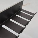 Ver imagem 7 de Suporte Porta 6 Espetos Deslizante de Churrasco Preto com Corrediça para Móvel Schmitt