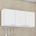 Ver imagem 1 de Armário de Cozinha Aéreo 120cm Pérola Z34 Branco - Mpozenato