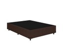 Ver imagem 1 de Cama Base Box Casal Marrom Colchão Freedom Molas Ensacadas 138x188 - Ortobom