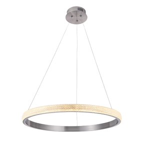 Pendente Bella Oca Nickel 60x4cm 32w 3000k 2080lm GD001NK