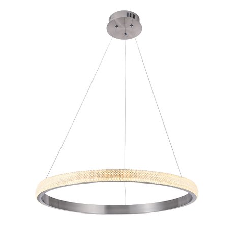 Pendente Bella Oca Nickel 60x4cm 32w 3000k 2080lm GD001NK