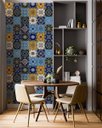 Ver imagem 2 de Papel de Parede Adesivo Azulejo Arabesco Variado 2,80m