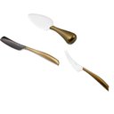 Ver imagem 1 de CONJUNTO 3 FACAS BUGATTI GLAMOUR PARA QUEIJO GOLD GLDR021F363