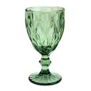 Ver imagem 3 de Jogo 6 Taças de Vidro Diamond Diamante Verde 300ml Água Class Home