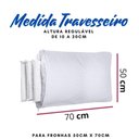 Ver imagem 2 de Travesseiro Altura Regulavel Latex 50x70x10-20cm Duoflex