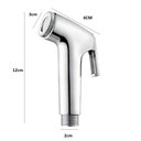 Ver imagem 3 de GATILHO DUCHA HIGIENICA ESGUICHO CROMADO TORNEIRA CHUVEIRO DUCHINHA MANUAL CHUVEIRINHO PRIVADA VASO 