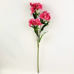 Astromelia Rosa 60x20cm Planta Artificial Flor Permanente - 2