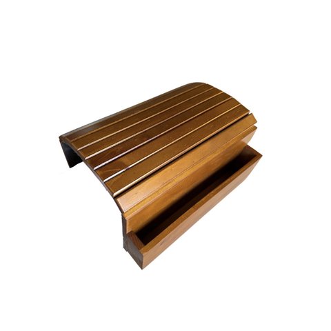 Esteira Bandeja Filetada Porta Controle Braço Sofá Madeira Pinus. M A Sorprezo