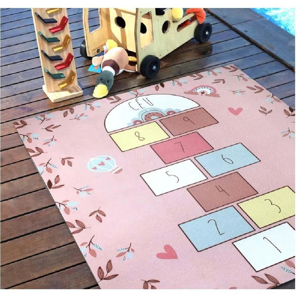 Tapete Infantil Confort Kids Amareinha 1,00X1,20M - Kapazi