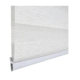Persiana Rolo Duplo Bandô Sunny Linho 160 (l) X 160 (a) Cortina Zebra Double Vision 1,60 X 1,60 - 3