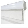 Persiana Rolo Duplo Bandô Sunny Linho 160 (l) X 160 (a) Cortina Zebra Double Vision 1,60 X 1,60 - 4