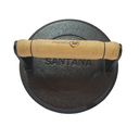 Ver imagem 3 de Prensador de Ferro Redondo Bife Hamburger Smash