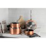 Jogo de Panelas com Fundo de Indução 4 Peças Copper Brinox Cobre - 6
