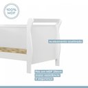 Ver imagem 3 de Bicama Infantil Babá Capitonê Tigus Baby