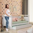 Ver imagem 6 de Bicama Infantil Babá Capitonê Tigus Baby