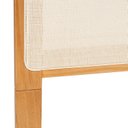 Ver mais imagens de Cabeceira King em Madeira Maciça e Palha Natural Viena