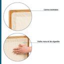 Ver imagem 6 de Cabeceira King em Madeira Maciça e Palha Natural Viena