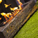 Ver imagem 1 de Lareira Ecológica Dormente Com Queimador Em Ferro E Manta Cerâmica - 1M X 25 CM - Kohala Master