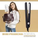 Ver imagem 6 de Mini Chapinha Portátil Prancha Alisadora de Preto