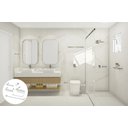 Ver imagem 2 de Kit de Acessórios para Banheiro com 6 Peças em Aço Inox Polido Brilhante Linha Tessália Stainless