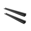 Ver imagem 1 de Kit 2 Veda Porta Tradicional - Bemprat:70cm/preto