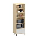 Ver imagem 2 de Torre Aura 70 cm 2 Pts 1 Gavetao 2 Nichos Luciane