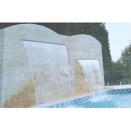 Cascata Led Embutir Tradicional 200 Cm - Aço Inox + Central - 2
