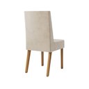 Ver imagem 7 de Conjunto Sala de Jantar Mesa Lana 160cm Tampo MDF Canto Reto 6 Cadeiras Flavia