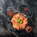 Ver imagem 7 de Jogo de Panelas 8 Peças Titanium Plus Antiaderente Granito Bkza