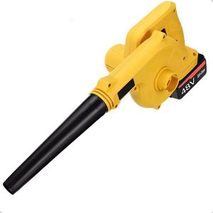 Soprador de Folhas Portátil 48v 2200w Bt-dz19 Recarregável com Função Aspirador para Exteriores:amar