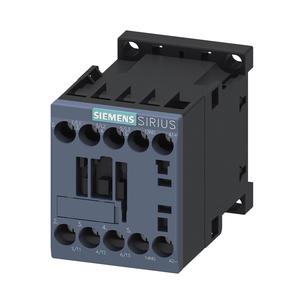 Contactor Iterface Contator Potencia Tripolar 12A 24Vcc 1Na Siemens | MadeiraMadeira