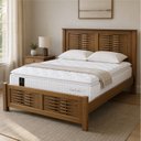 Ver imagem 1 de Cama de Casal 172x213x121cm Sol 100% Madeira Maciça