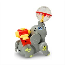 Elefante Interativo Infantil com Luzes, Sons, Spray e Movimento 360° - 2