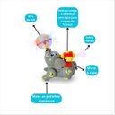 Ver imagem 6 de Elefante Interativo Infantil com Luzes, Sons, Spray e Movimento 360°
