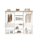 Ver imagem 3 de Closet Aberto Modular para Casal 245cm Eminence Branco