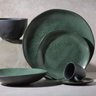 Conjunto 6 Pratos Rasos Stoneware Orgânico Arauco 26,5cm - 4