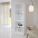 Ver imagem 2 de Livreiro Chokito 5 Prateleiras Branco - Casa Giulia