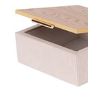 Ver imagem 3 de Caixa Decorativa em Mdf e Veludo 15cm 23063 Mart