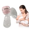 Bomba de Tirar Leite Materno Extratora Eletrica Recarregavel Bateria Usb Massagem Mamadeira Amamenta - 1