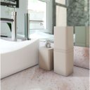 Ver imagem 3 de Kit Dispenser de Sabonete Líquido e Porta Creme Dental Stolf Smile Areia