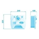 Ver imagem 5 de Quadro de Comando Analógico para Sauna a Vapor - Sodramar 18364