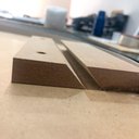 Ver imagem 5 de Espelho Decorativo Lapidado De Parede Com Moldura Branca 50x40cm