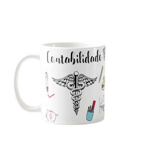 Caneca Personalizada Contabilidade Contador