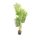 Ver imagem 1 de Palmeira Planta Artificial Decorativa Areca Verde 120x26 Cm - D'Rossi