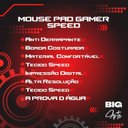 Ver imagem 5 de Mouse Pad Gamer Extra Grande 120x40 Preto