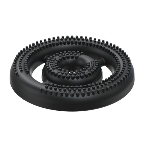 Queimador Alta Pressão Coroa de Fogão Furado Duplo 30cm
